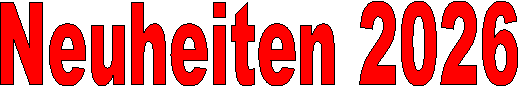 Neuheiten 2026